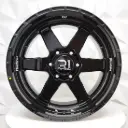 RIN 18X9 6-139.7 R1 SPORT VLF-S07 GLOSSY BLACK ET0 CB106.3