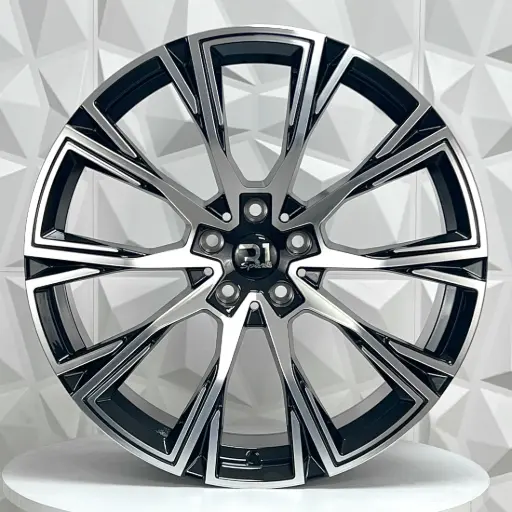 [208589F] RIN 20X8.5 5-112 R1 SPORT H3122F MACHINE BLACK ET25 CB66.5