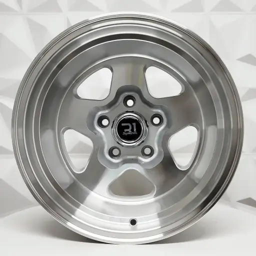 [156743] RIN 15X10 5-139.7 R1 SPORT HXX037A SILVER MACHINE FACE MACHINE LIP ET-44 CB108.1